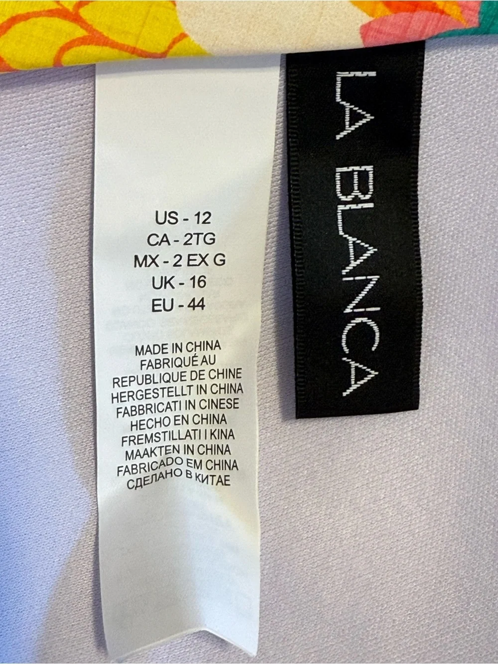 NWT La Blanca Island Goddess Breezy Beauty Floral Triangle - Multiple sizes